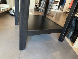 2 Mesitas IKEA HEMNES Negras