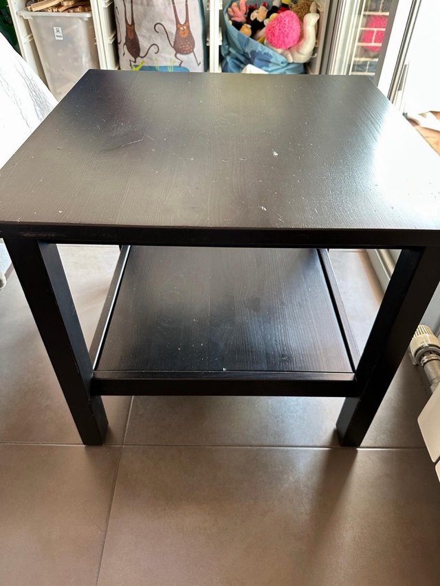 2 Mesitas IKEA HEMNES Negras