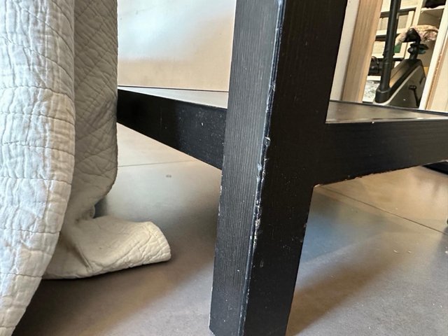 2 Mesitas IKEA HEMNES Negras