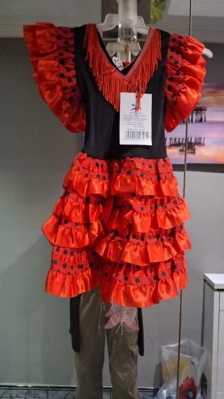 Vestido Flamenca Talla 1 Año