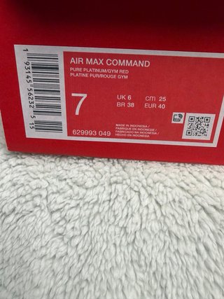Nike Air Max Command Talla 40