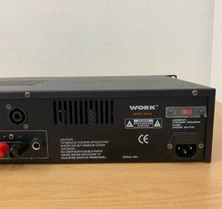 Etapa de Potencia WORK WEP 300 Profesional