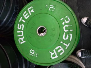 Discos Bumper Ruster Pro 10kg