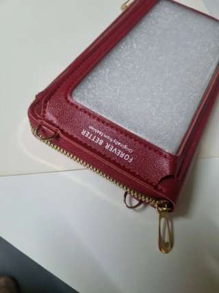 Bolso o monedero, porta movil. Forever Better rojo