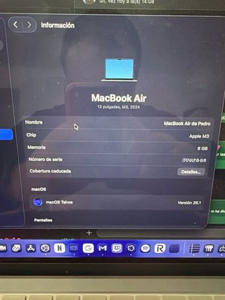 MacBook Air M3 13” 2024 | 100% Batería