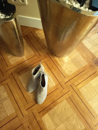 Botines Pull&Bear mujer beige