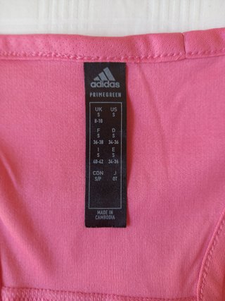 Camiseta Adidas Rosa Talla S