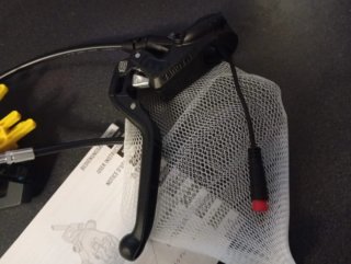 Freno Magura MT5 4 pistoni anteriore tubo 95cm