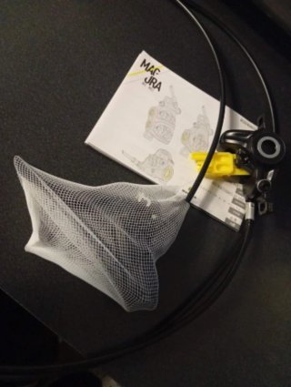 Freno Magura MT5 4 pistoni anteriore tubo 95cm
