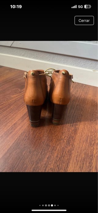 Botines Pikolinos tacón marrones