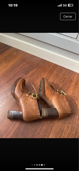 Botines Pikolinos tacón marrones