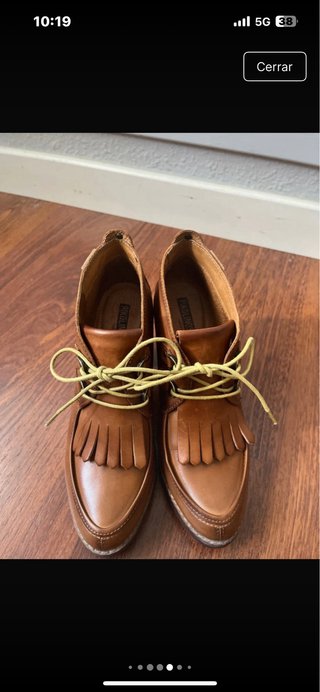Botines Pikolinos tacón marrones
