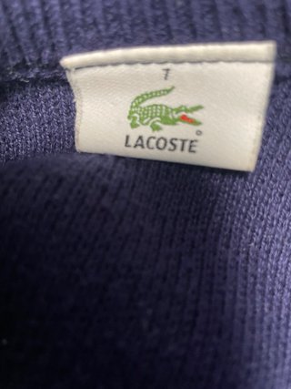 Jersey Lacoste Azul Marino Talla 7 / XL