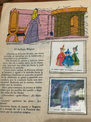 La Bella Durmiente Álbum de Cromos Disney