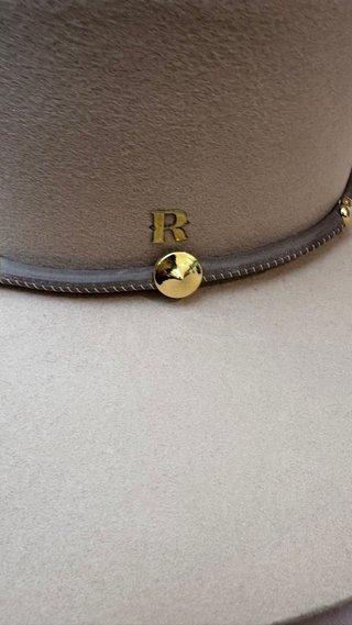 Sombrero Raceu Mujer Lana Media Fieltro Beige