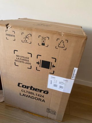 Lavadora Corberó CTL8BL1424