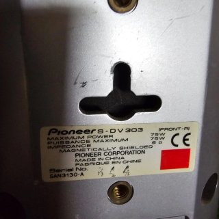 Home cinema Pioneer DVD-CD MP3 450W RMS