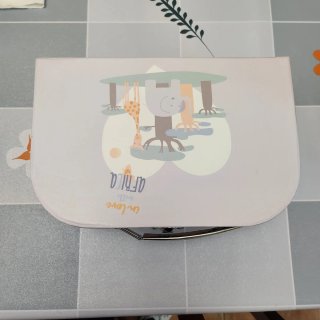 Canastilla Maleta infantil con dibujos de selva