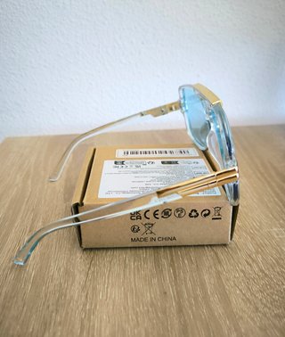 Gafas de Sol Aviador Vintage Cristales Azules