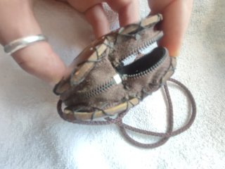 Collana Cuore Cocco Naturale Scrigno