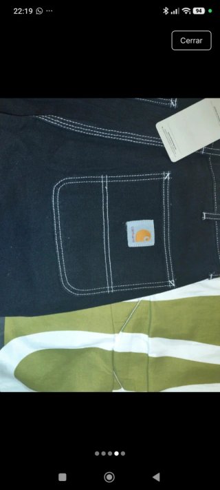 Pantalón Carhartt Negro