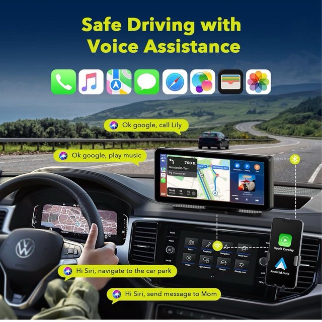 Pantalla CarPlay - Android Auto 6,86” - Nuevo