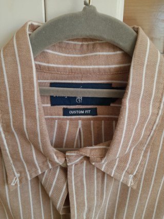 Camisa Polo Ralph Lauren Rayas Beige