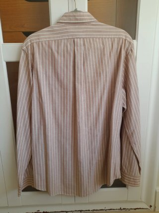Camisa Polo Ralph Lauren Rayas Beige