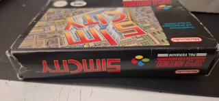 SimCity Super Nintendo snes boxato completo