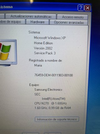 Portátil Samsung Netbook N120