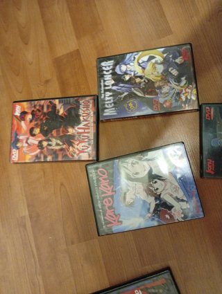 Lote 7 DVDs Anime: Yu Yu Hakusho, Melty Lancer, et