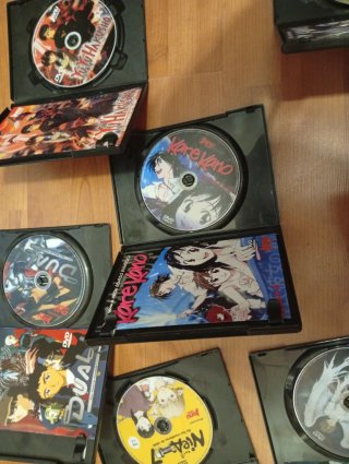 Lote 7 DVDs Anime: Yu Yu Hakusho, Melty Lancer, et
