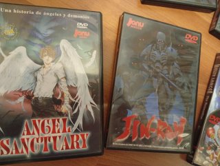 Lote 7 DVDs Anime: Yu Yu Hakusho, Melty Lancer, et