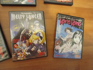 Lote 7 DVDs Anime: Yu Yu Hakusho, Melty Lancer, et