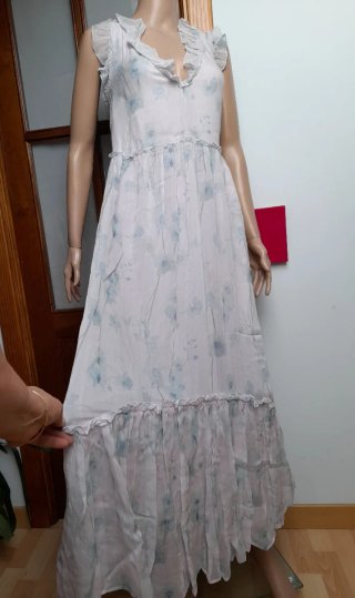 Vestido largo romántico  H&H talla 46