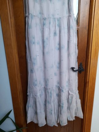 Vestido largo romántico  H&H talla 46