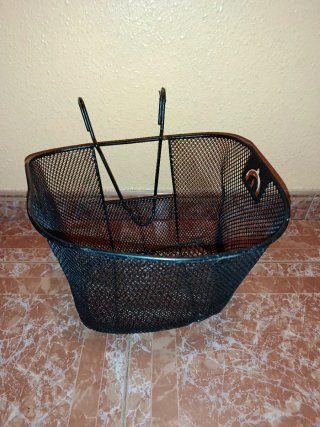 Cesta Bicicleta Negra