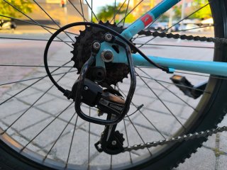 Bicicleta Rockrider ST 500 Azul