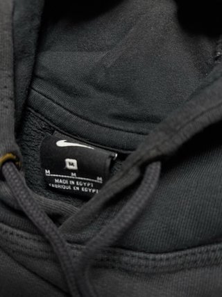 Sudadera Nike con capucha negra
