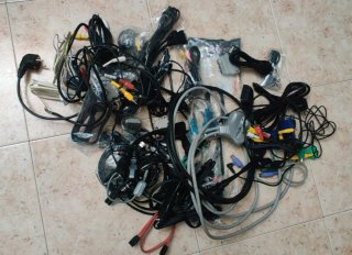 Lote Cables Electrónicos Varios