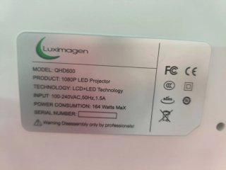 Proyector Luximagen QHD600 Blanco