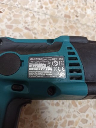 Martillo de batería 18V Makita DHR 165