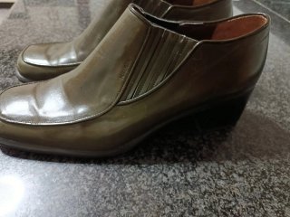 Zapatos de vestir mujer invierno verde oliva