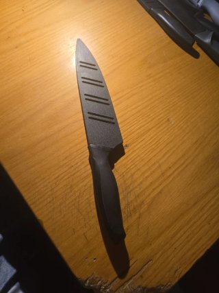 Coltello da cucina nero