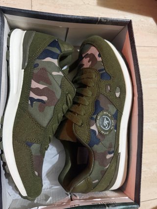 Zapatos Jota Ka Camuflaje militar hombre mujer 42