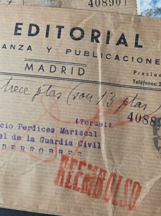 150 +-  sobres antiguos España.