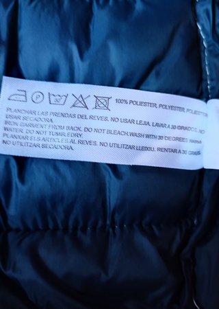 Chaleco Acolchado Klandestine - Talla S - NUEVO GR