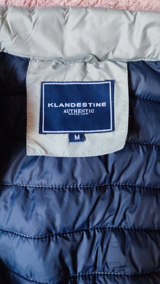 Chaleco Acolchado Klandestine - Talla S - NUEVO GR
