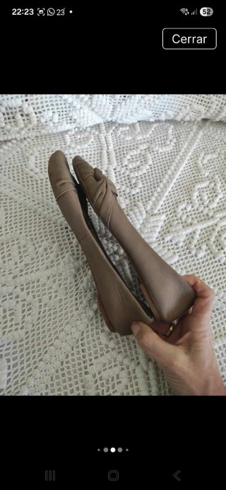 Manoletinas beige