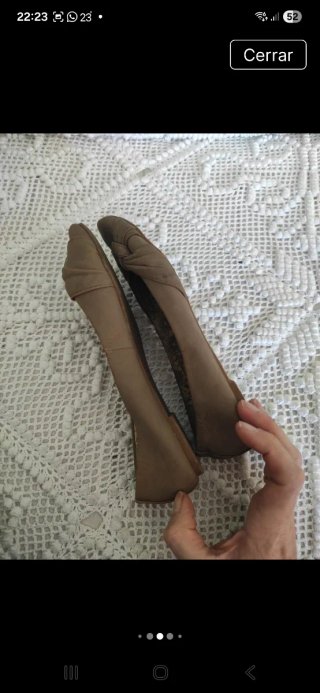 Manoletinas beige